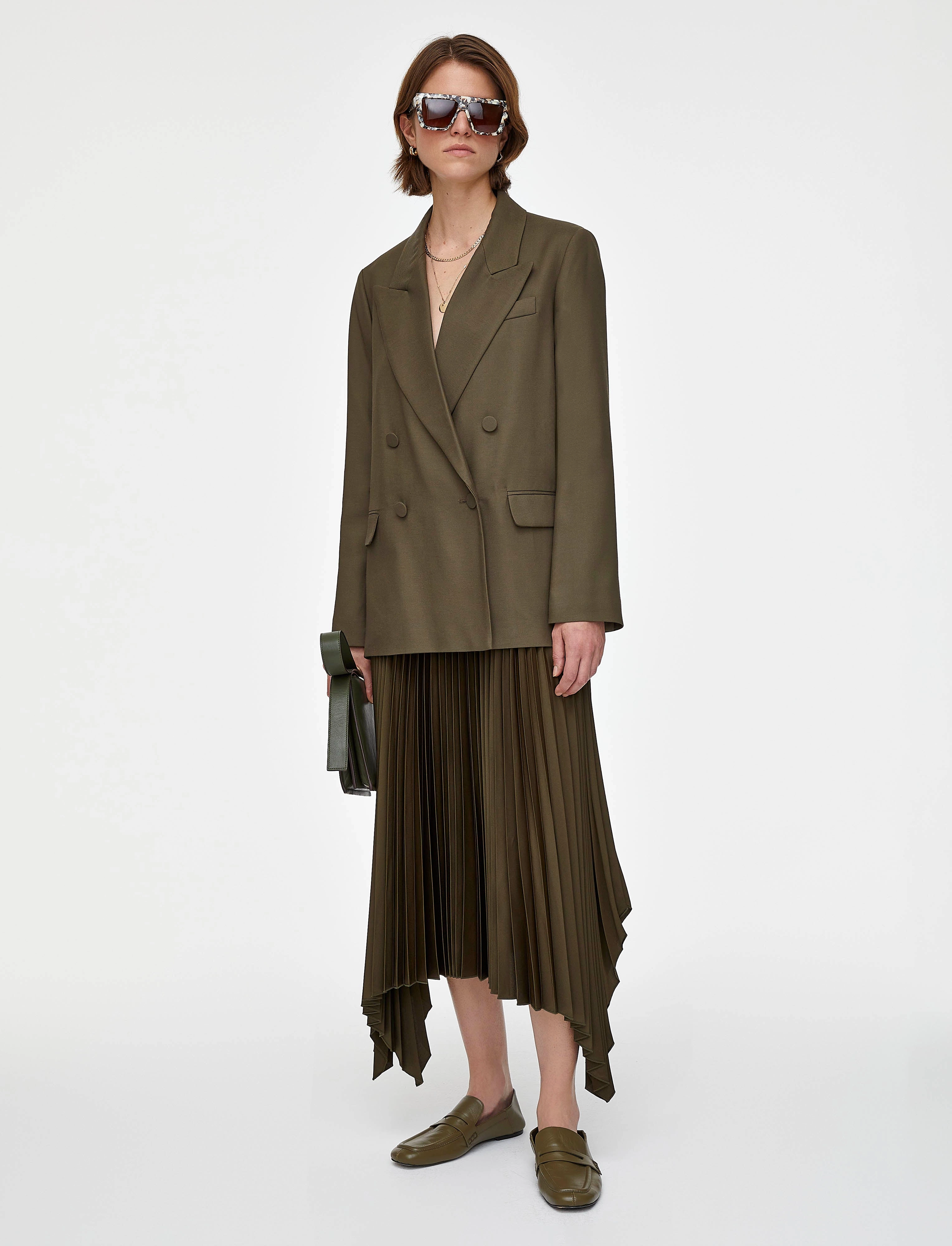 Water Resistant Material Street Cool Viscose Twill Jaden Jacket