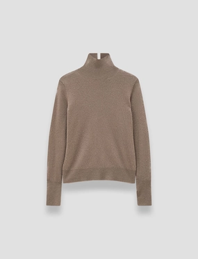 Simple Wear Turtleneck Variation Light Pure Cashmere High Neck Jumper