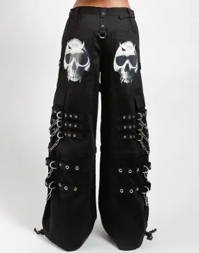 Quality Fabric Mid-rise fit DEVIL SKULL BLACK