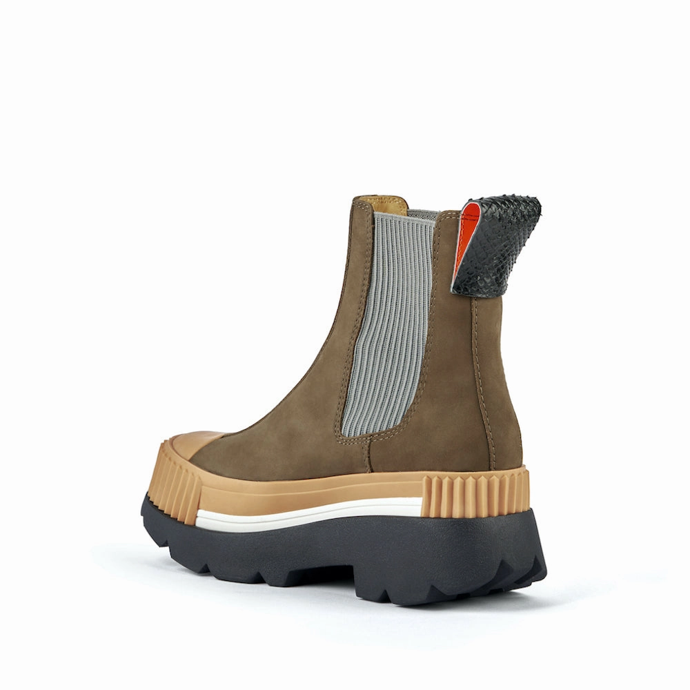 Elasticated Comfort Lining Weekend Camping ESKER CHELSEA KHAKI