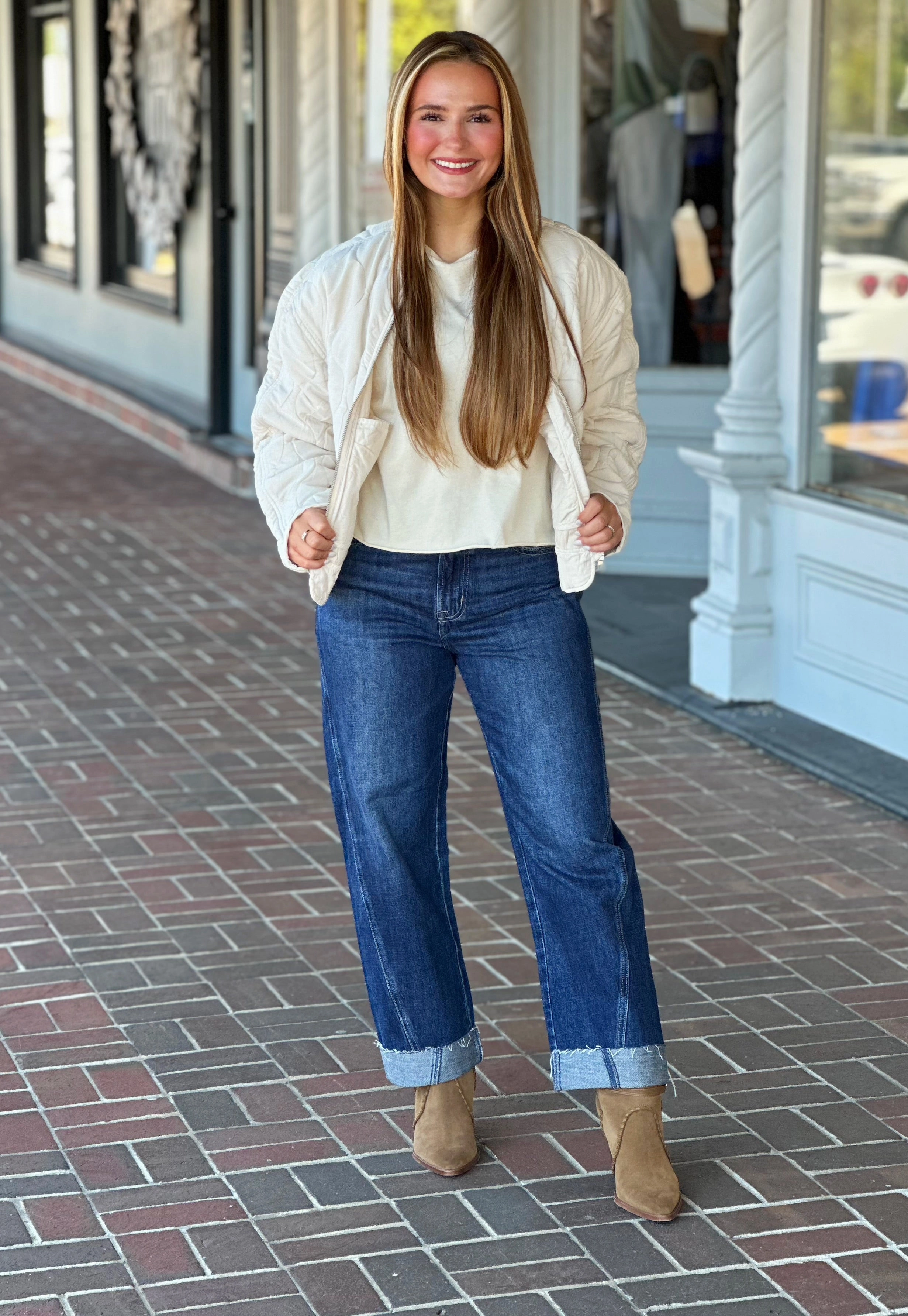 Dear John Maverick Jacket in Whitecap Gray Weather Fit Breathable Technology