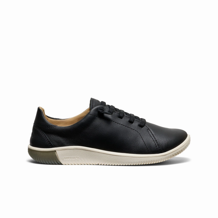 All weather Seamless Slip Women's KNX Leather Sneaker  |  Black/Star White