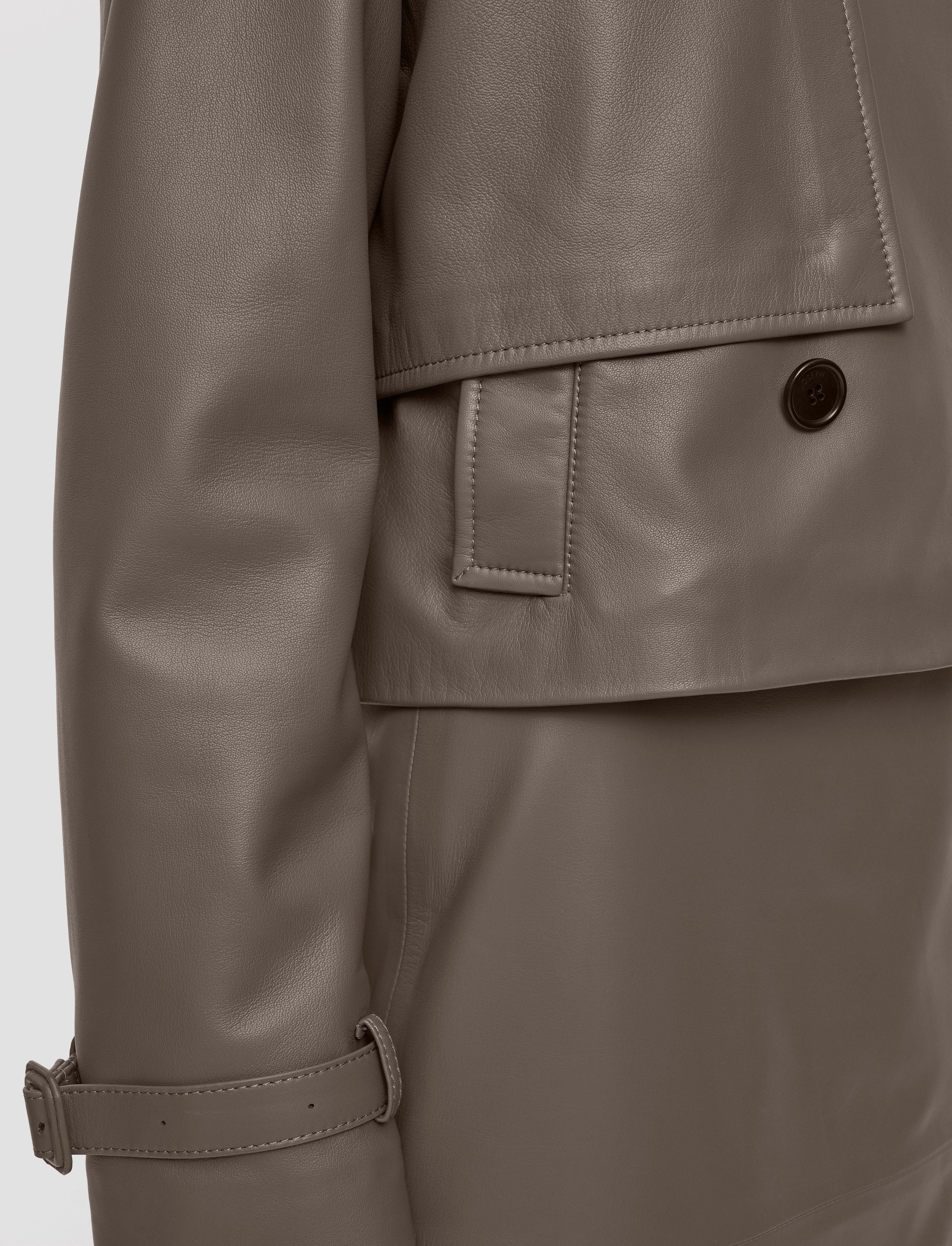 Blaise Nappa Leather Jacket Passport