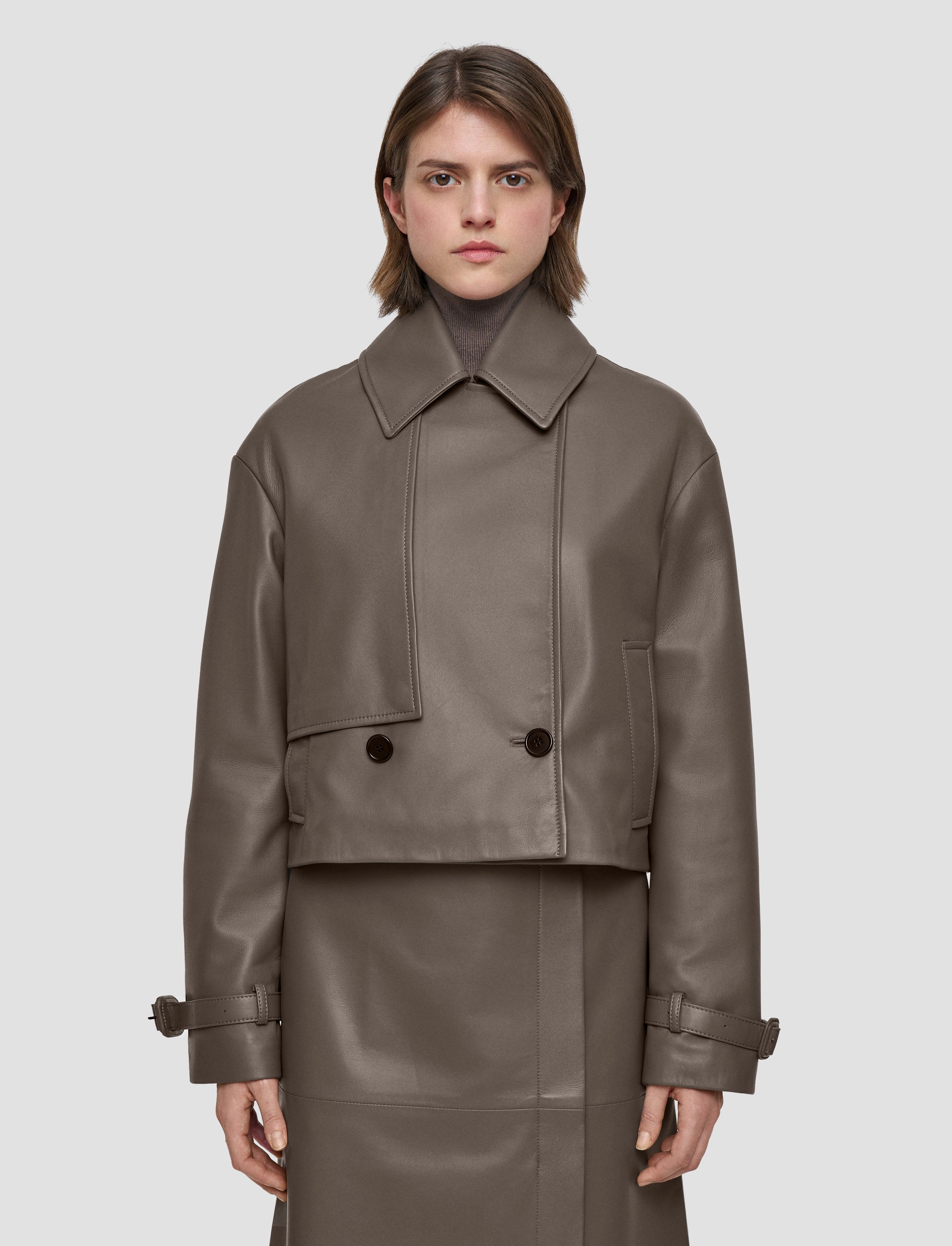 Blaise Nappa Leather Jacket Comfortable Backcountry Use