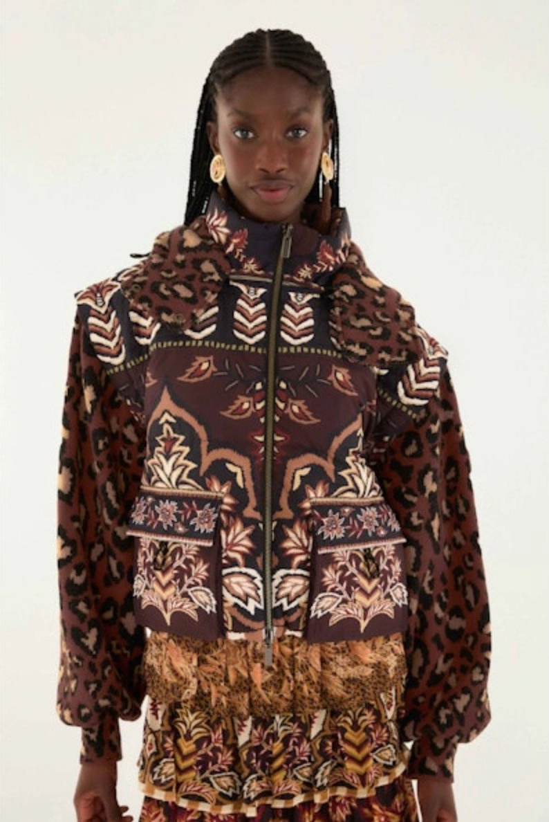 Rain Ready City Ready Winter Ainika Brown Puffer Jacket