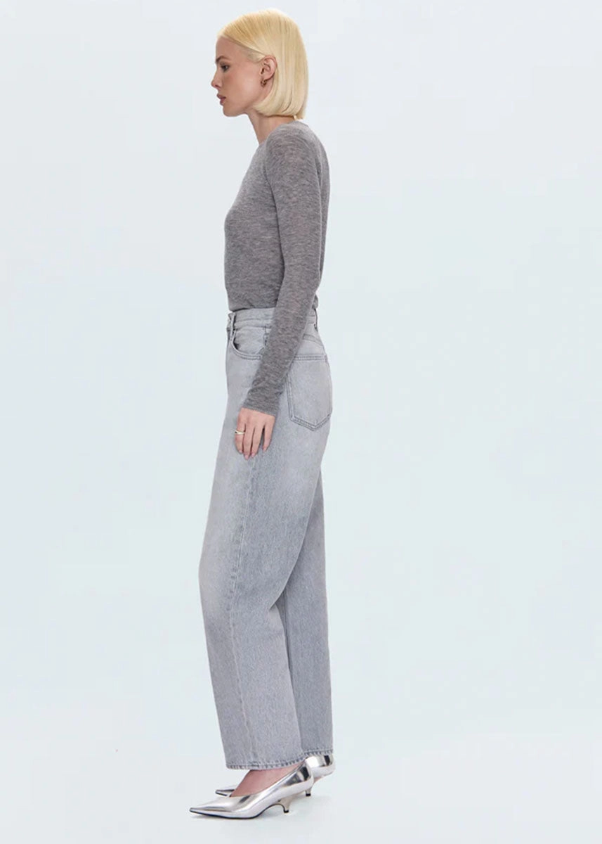 Wes High Rise Barrel - Enigma Weekend Style Static free