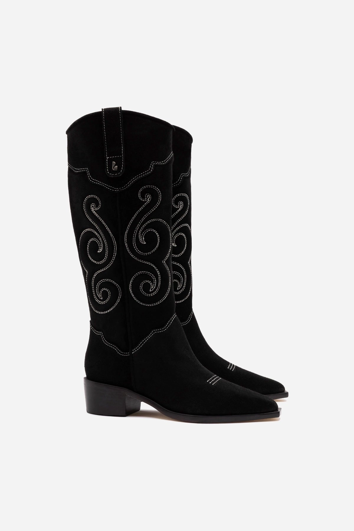 Paloma Boot In Black Suede waterproof