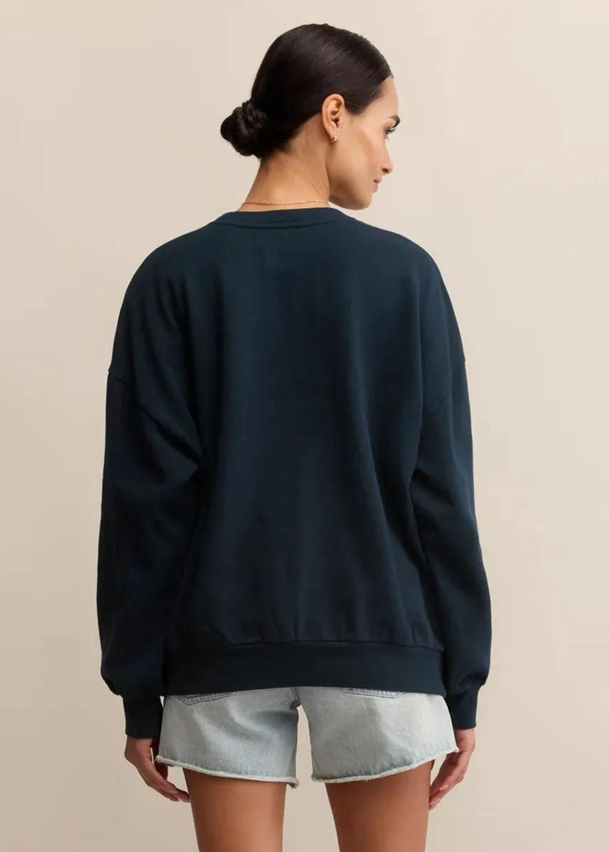Versatile Piece Local Sunday Sweatshirt - Eclipse