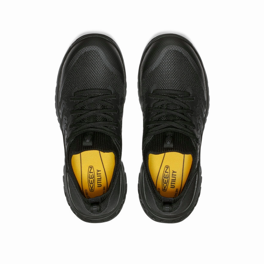 Women's Arvada Shift Work Sneaker (Carbon Toe)  |  Black/Magnet Active Walk Chill Walk Shoes