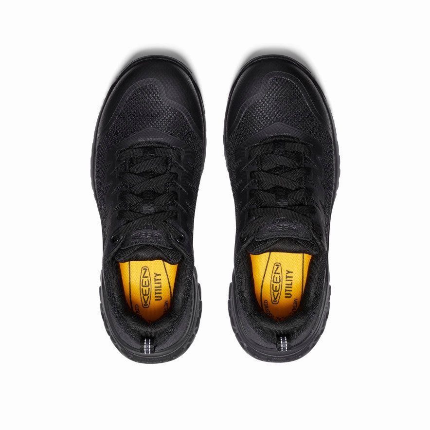 Training Ground Women's Arvada Work Sneaker (Carbon Toe)  |  Black/Black