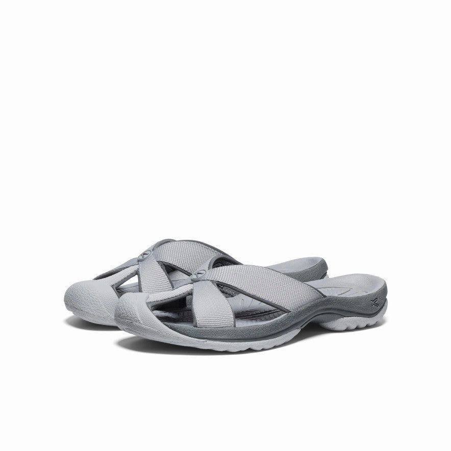 Sunny Day Women's Bali Slide Sandal  |  Alloy/Steel Grey