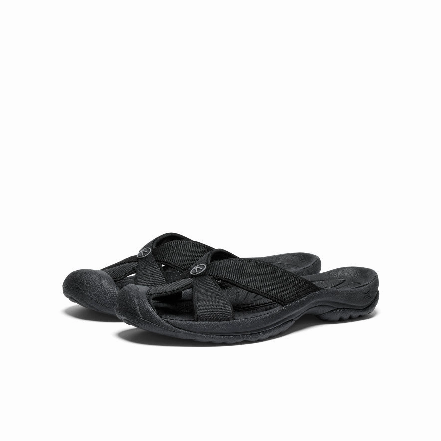 Practical Design Women's Bali Slide Sandal  |  Black/Steel Grey