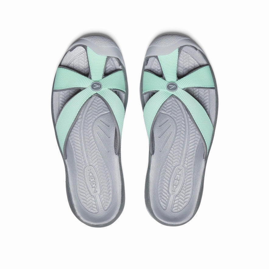 Walk Fit Comfort Walk in Comfort Women's Bali Slide Sandal  |  Lichen/Steel Grey