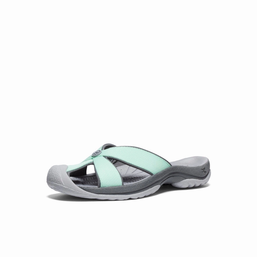 Reinforced Stress Points Women's Bali Slide Sandal  |  Lichen/Steel Grey