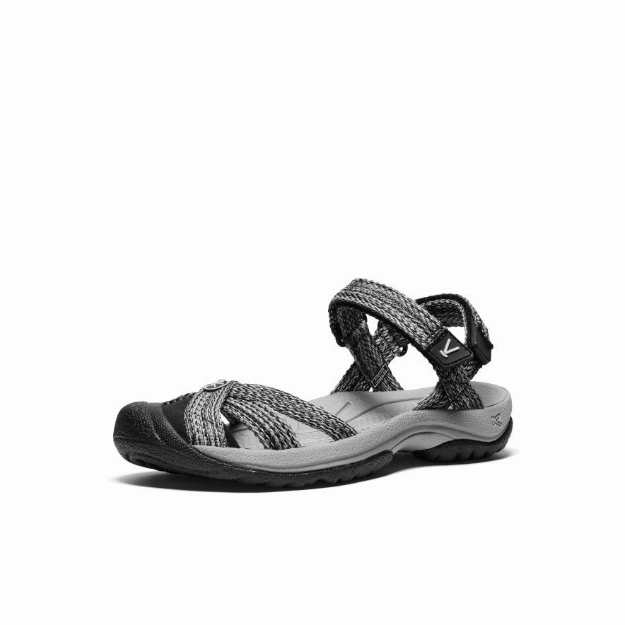 Stylish Go Women's Bali Strap Sandal  |  Alloy/Black