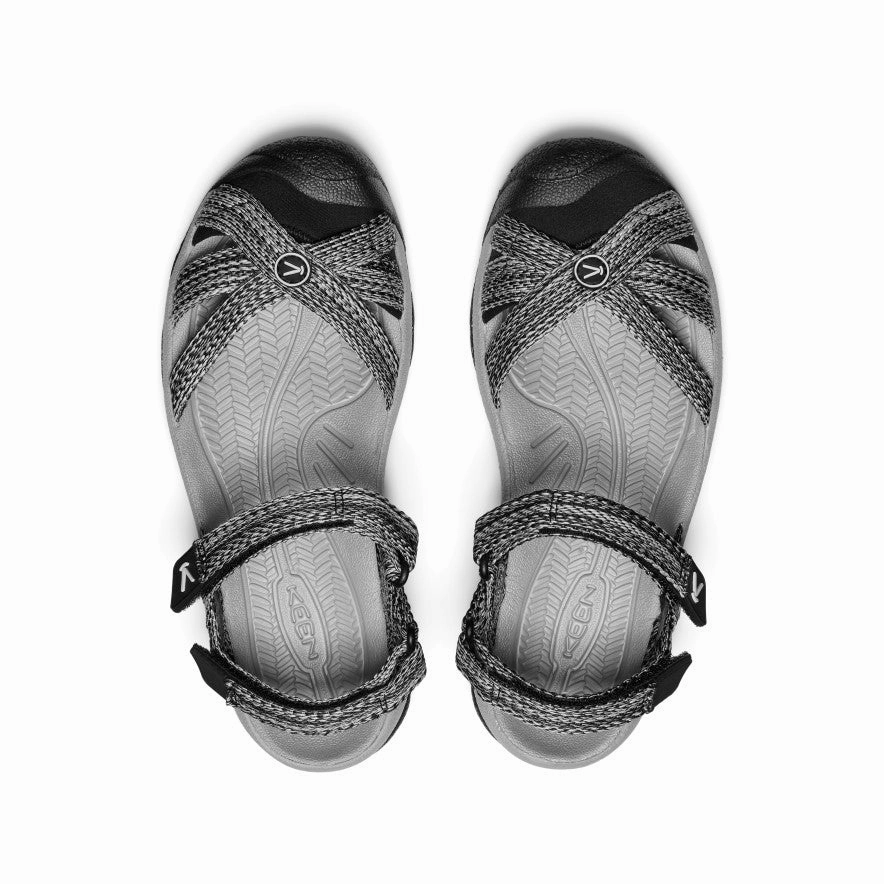 Women's Bali Strap Sandal  |  Alloy/Black Classic Look