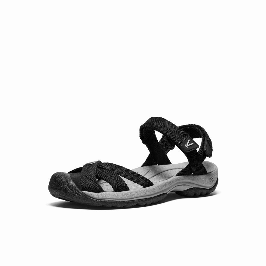 Women's Bali Strap Sandal  |  Black/Alloy Post Gym Torsion Stability