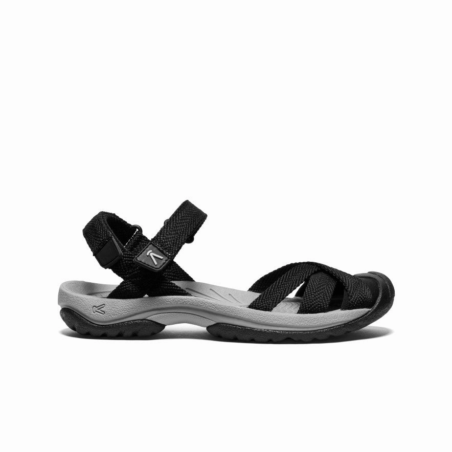 Casual Wear Sandal Cleaning Women's Bali Strap Sandal  |  Black/Alloy