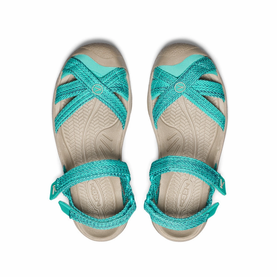 Women's Bali Strap Sandal  |  Bright Aqua Stylish casual sandals