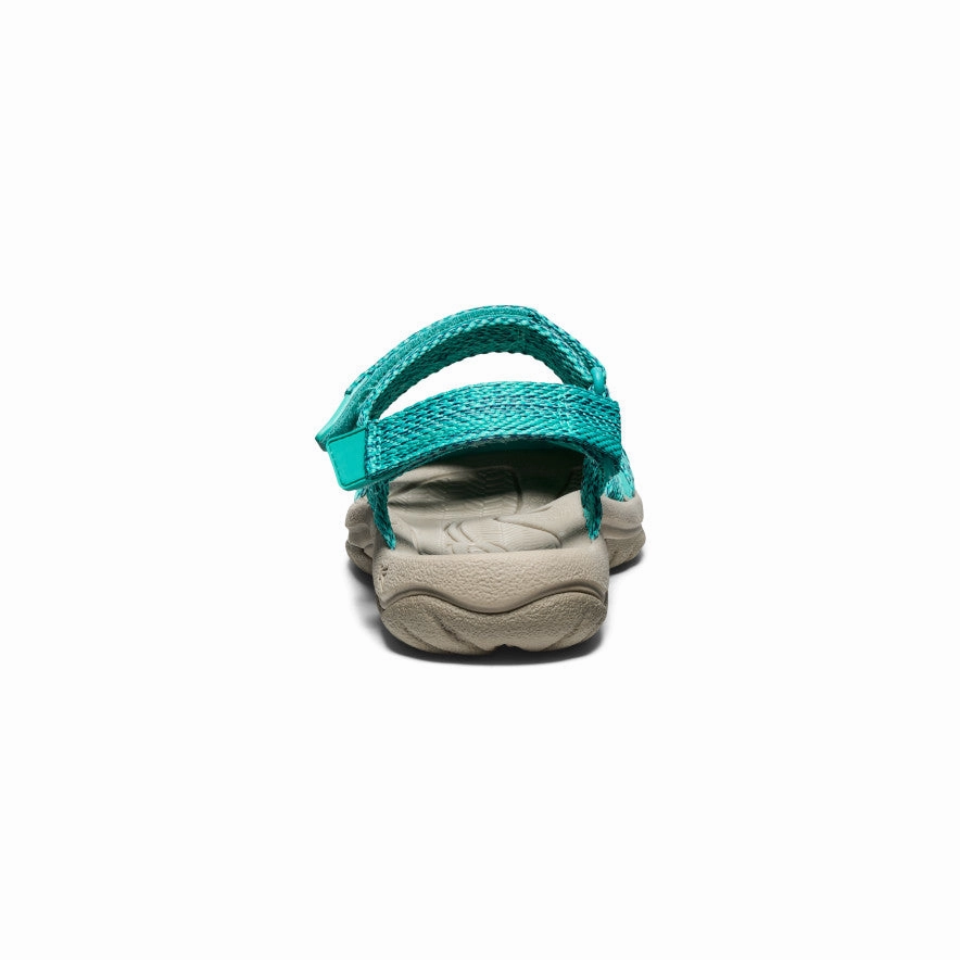 Compression Molded Base Women's Bali Strap Sandal  |  Bright Aqua