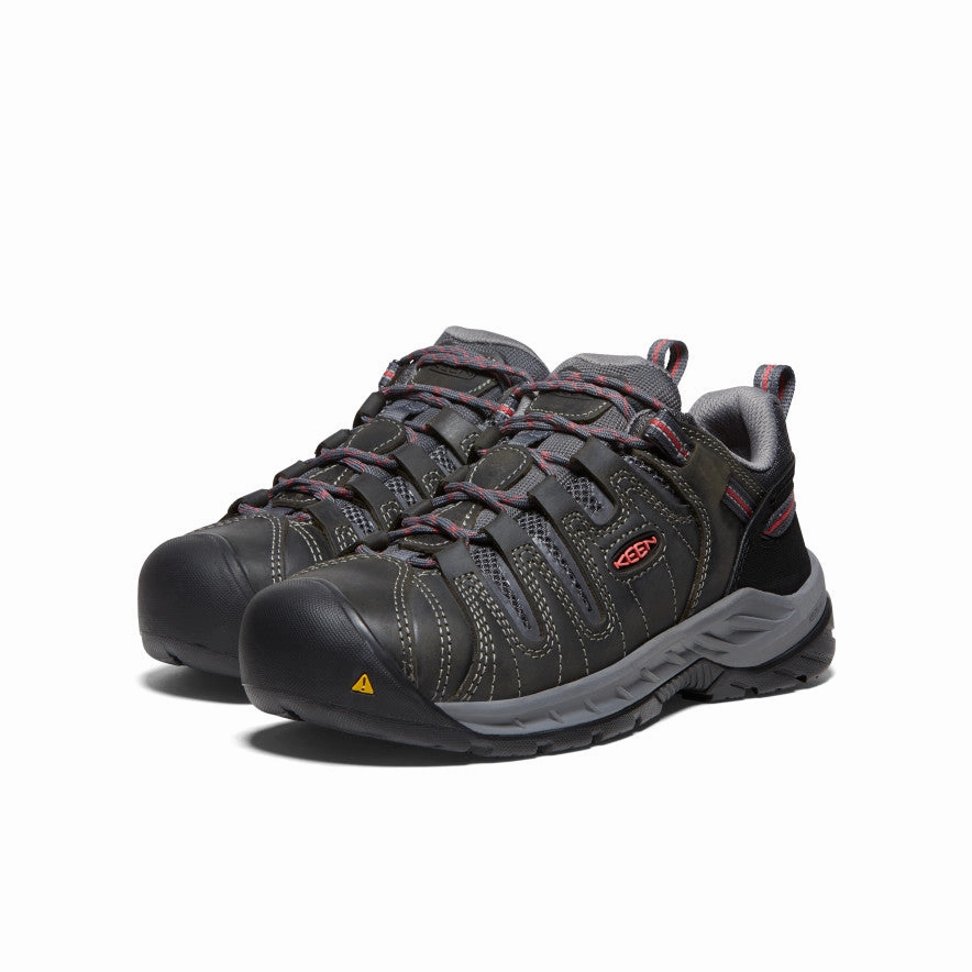 Women's Flint II (Steel Toe)  |  Magnet/Rose Eco Material Backcountry Camper Padded Interior Night Travel