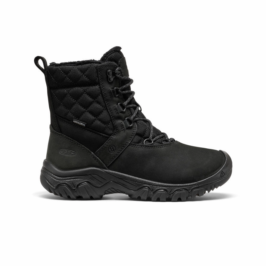 Reliable Grip Lightweight Design Women's Greta II Waterproof Boot  |  Black
