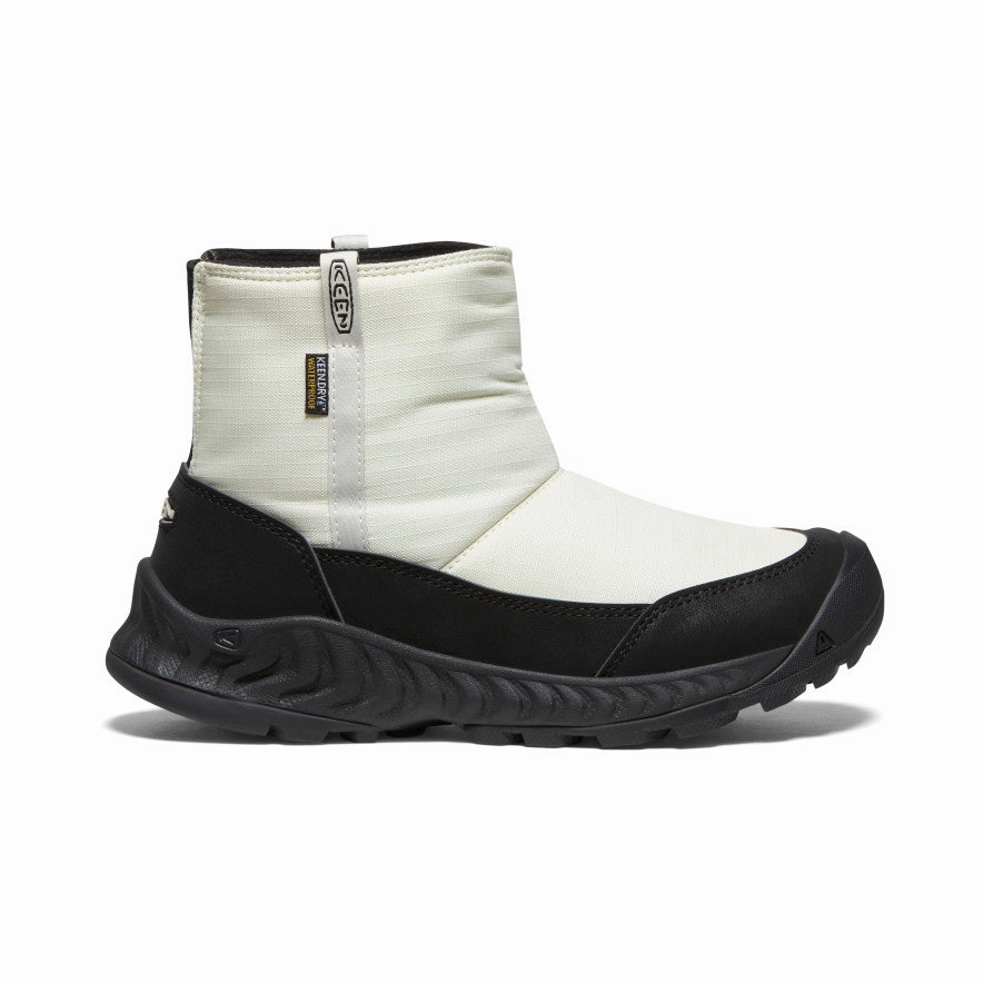 Instant Travel Fit Slip On Women's Hood NXIS Waterproof Pull-On  |  Silver Birch/Black