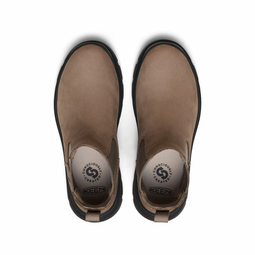 Thick Lining MachineWashable Women's Kosa Chelsea Boot  |  Brindle/Black