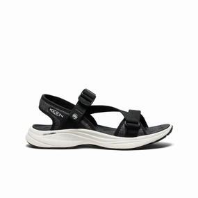 Women's Leiki Open-Toe Sandal  |  Black/Star White removable insoles