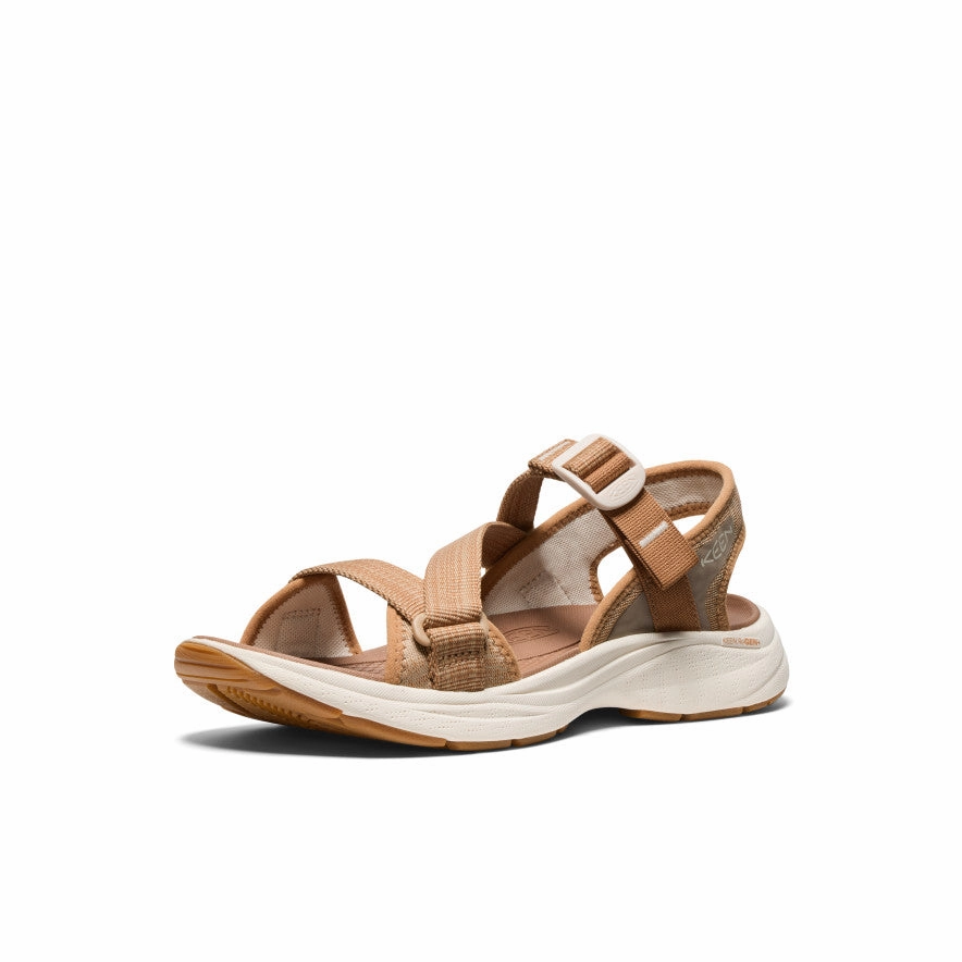 Women's Leiki Open-Toe Sandal  |  Chipmunk/Birch Platform Sole