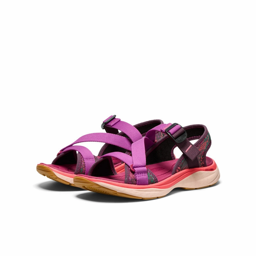 Women's Leiki Open-Toe Sandal  |  Plum Perfect/Dubarry Light Trail Puncture Resistant Midsole