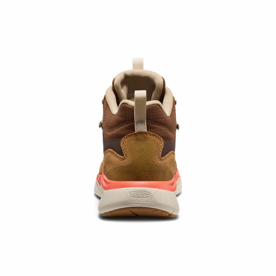 Urban Utility Stable Support Adventure Journey Women's Leiki Waterproof Leather Hiking Boot  |  Chipmunk/Birch