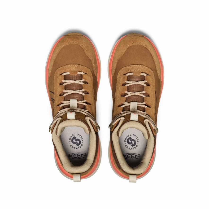 Natural Fit Women's Leiki Waterproof Leather Hiking Boot  |  Chipmunk/Birch