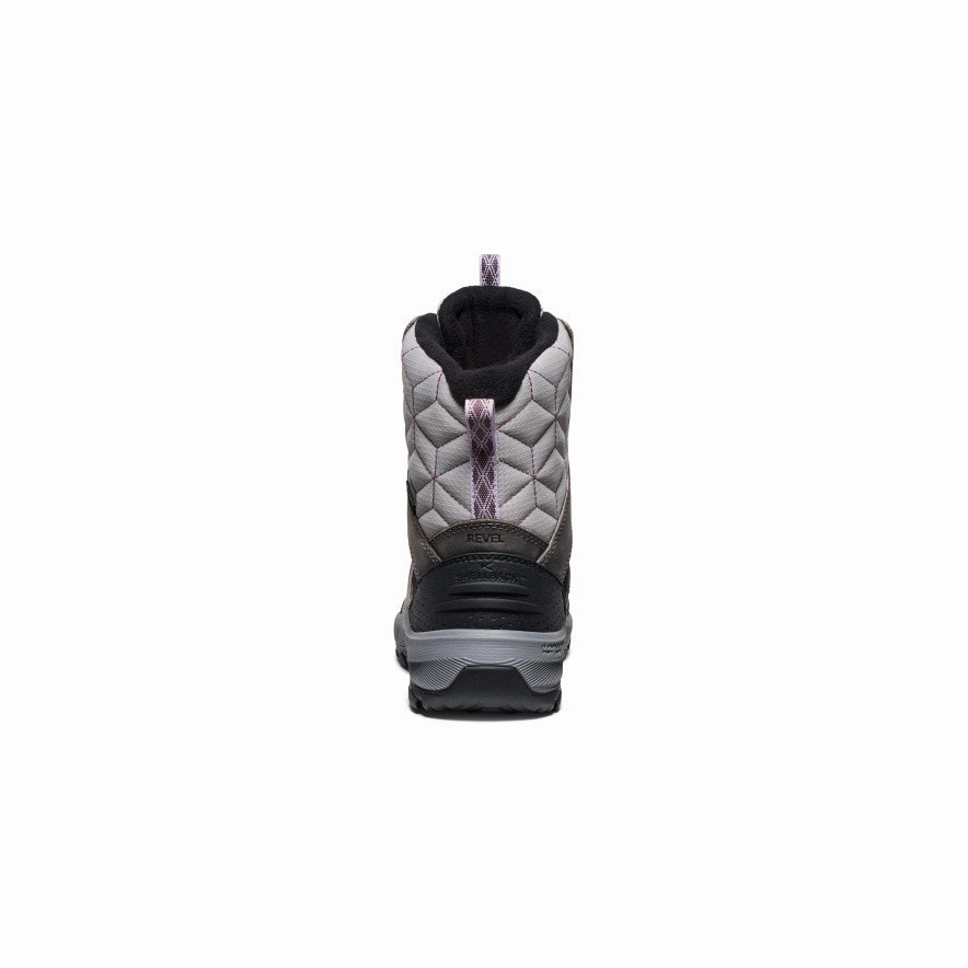 Women's Revel IV High Polar Waterproof Boot  |  Steel Grey/Orchid Petal Flexible Frame Weather Resistant User Lightweight