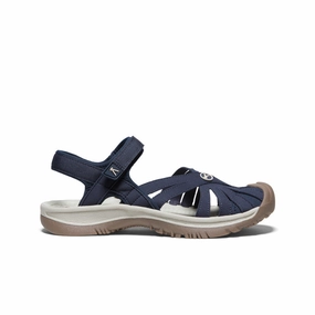 Women's Rose Sandal  |  Navy Sporty Platform Sole
