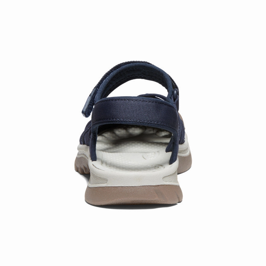 Women's Rose Sandal  |  Navy warm weather Event Chic