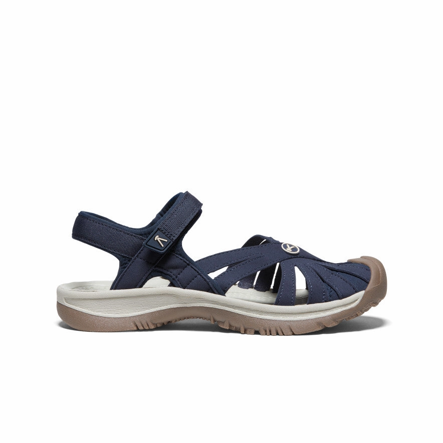 Women's Rose Sandal  |  Navy Sporty Platform Sole