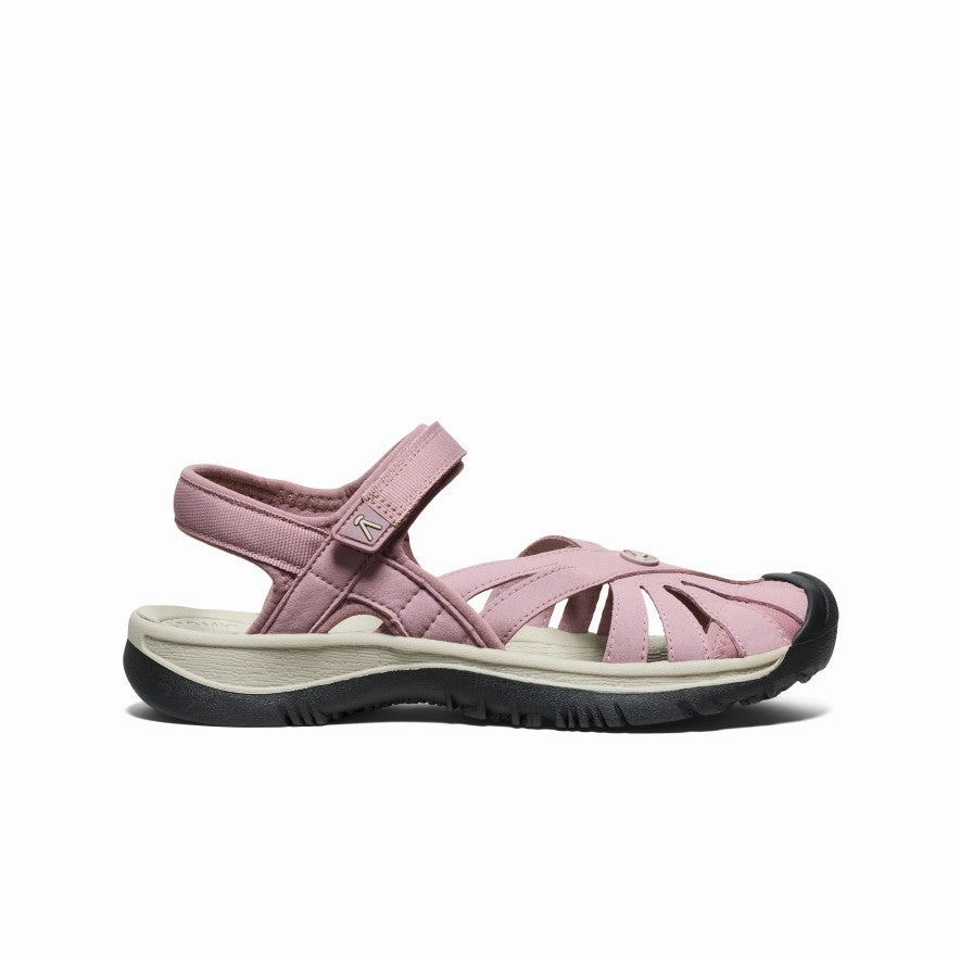 Leather Upper Quick Dry Material Women's Rose Sandal  |  Toadstool