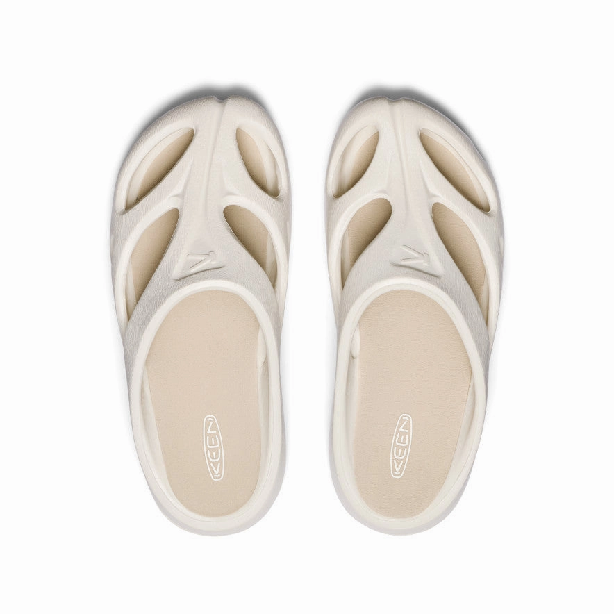 Women's Shanti Clog  |  White Latte Grip Tread