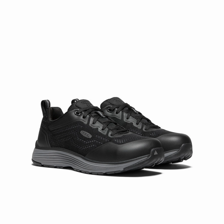 Women's Sparta 2 ESD (Aluminum Toe)  |  Steel Grey/Black Breathable Lining Slip Resistant Stylish Explorer