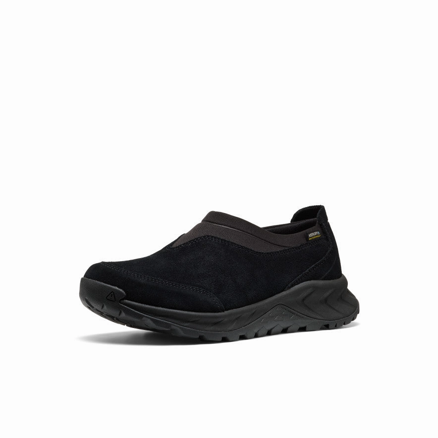Women's TTS Moc Waterproof Sneaker  |  Black/Black Low Maintenance