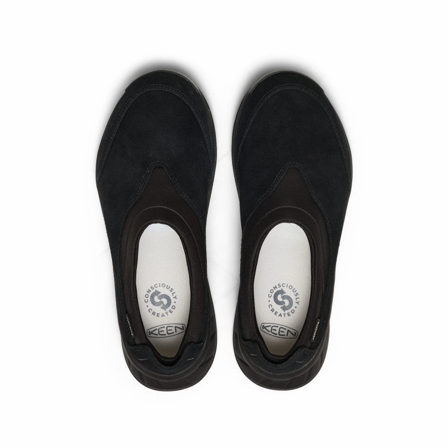 Quick Travel Quick Fit Step Women's TTS Moc Waterproof Sneaker  |  Black/Black