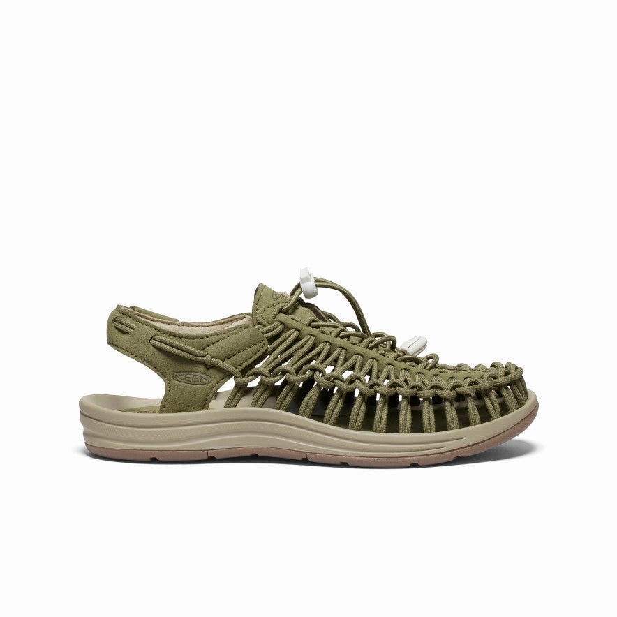 Stylish Go Durable Sole Women's UNEEK Sneaker  |  Martini Olive/Safari