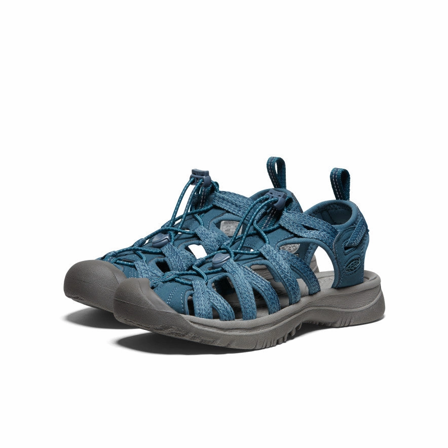 Women's Whisper  |  Smoke Blue Multi Density Foam