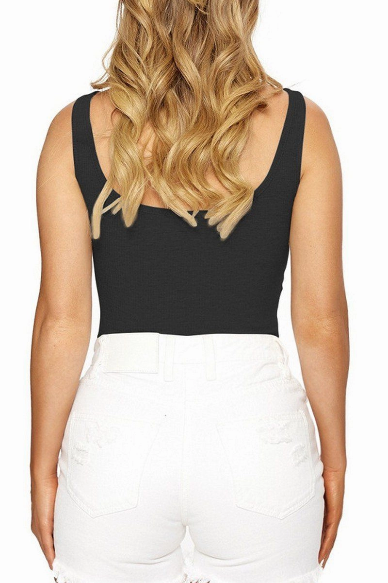 QuickDryTechnology Soft Layering WOMEN SLIM FITTED BASIC DAILY CROP TANK TOP