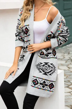 FrictionResistant Edges Sporty Top WOMENS OPEN FRONT KNITTED CARDIGAN