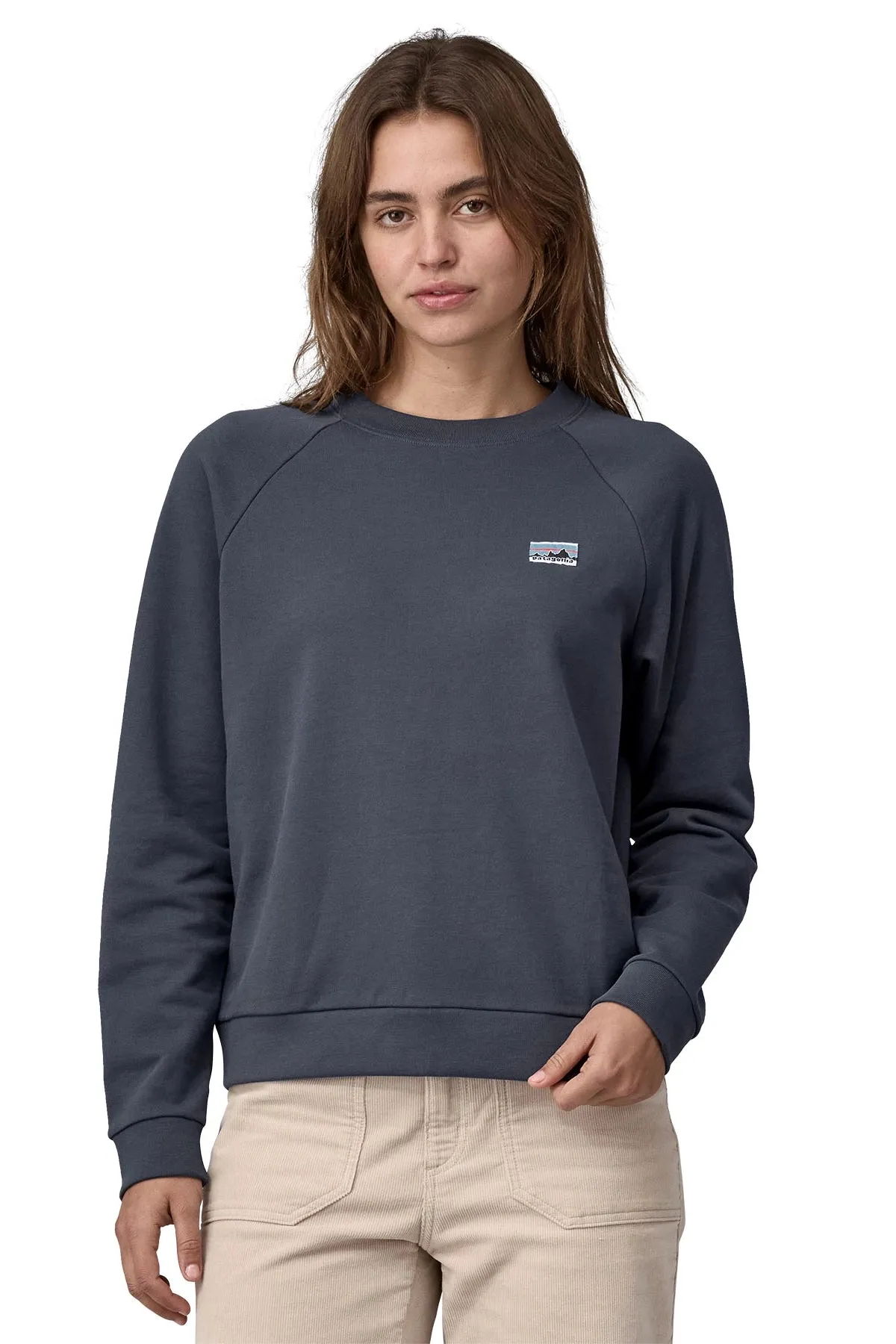 Soft Touch Texture Cozy Texture Women's Regenerative Organic Certified? Cotton Essential Top