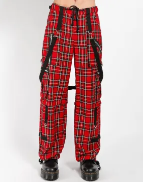 All Fit All Season Fit CLASH PANT RED PLAID