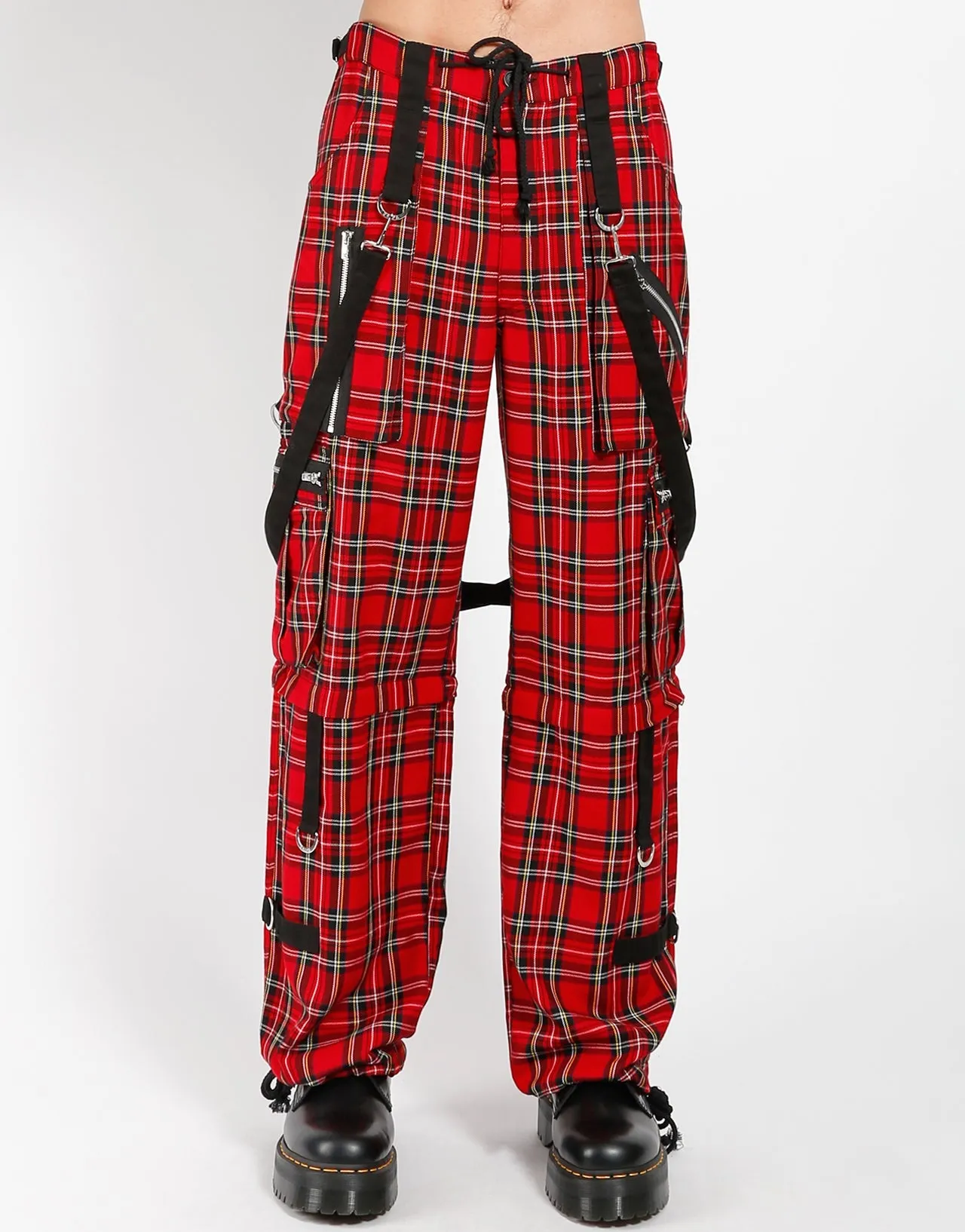 CLASH PANT RED PLAID Perfect Fit Wear