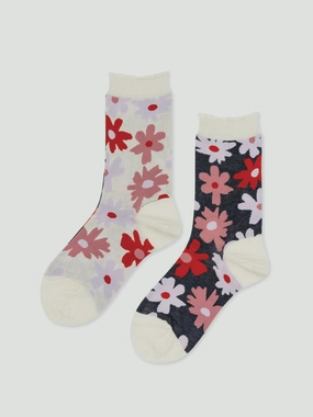 FLORAL EXPLOSION CREW summer top Long Sleeve Tee